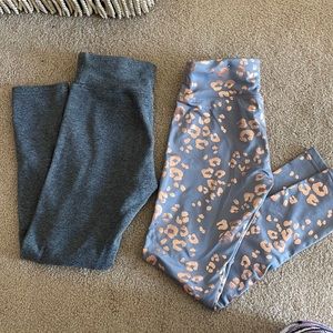 LIKE NEW Girls cozy leggings size 10 bundle